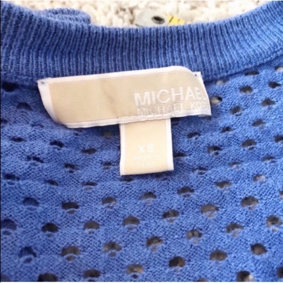 Michael Kors high low open knit swea… - Picture 6 of 8